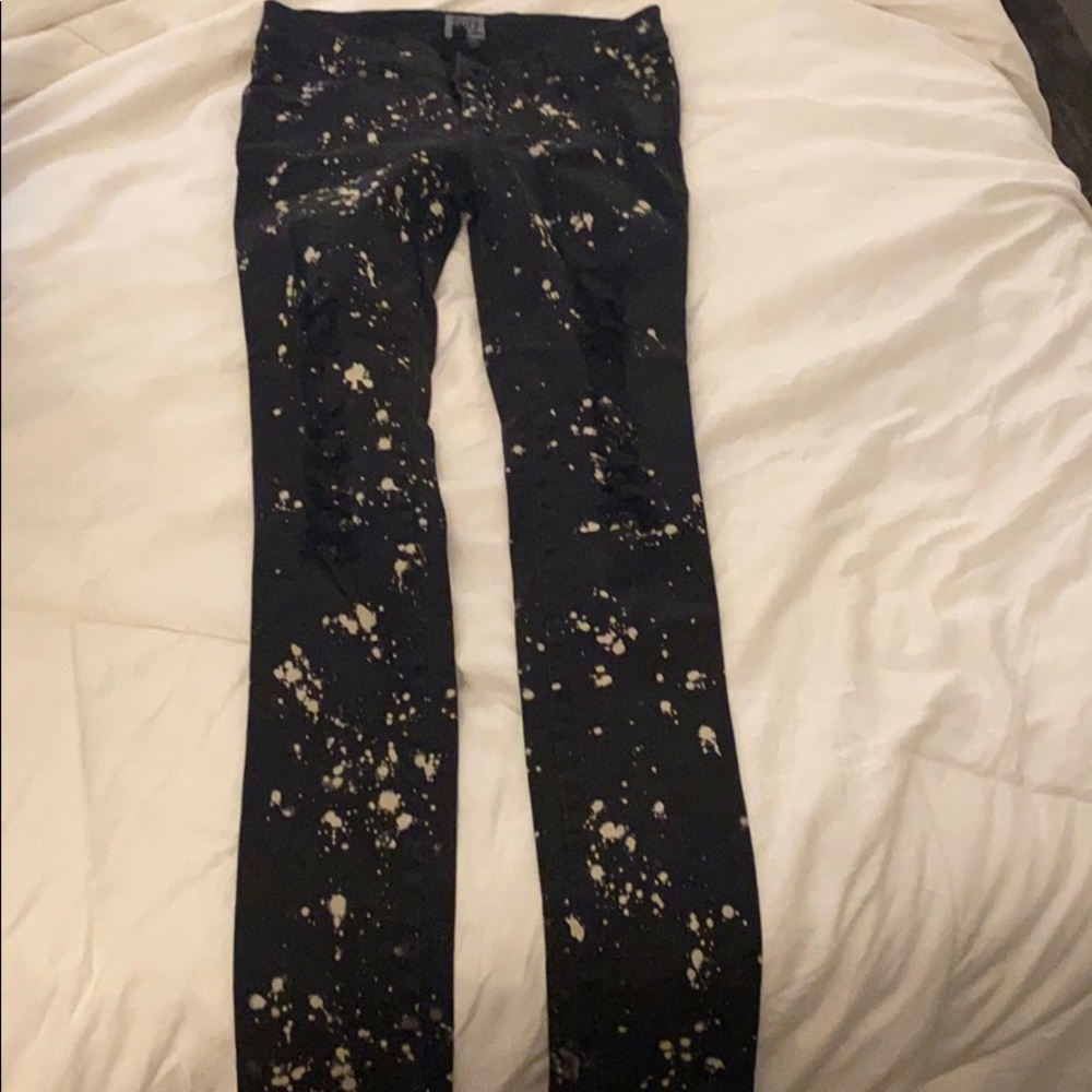 Tie Dye Skinny Jeans